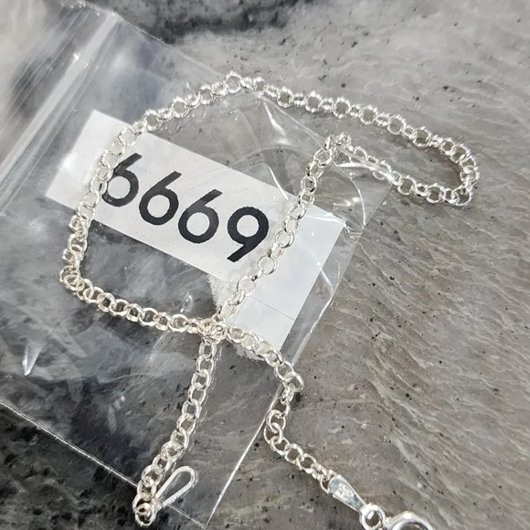 8" 925 Italy Sterling Bracelet - Picture 9 of 16